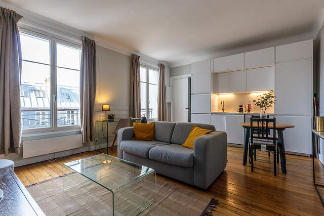 The living room